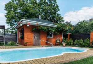 A pool house which may be considered in other structures coverage for insurance
